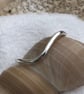 Silver Wave Ring, wave ring, silver freeform ring, stack ring, handcrafted ring, - Image 2
