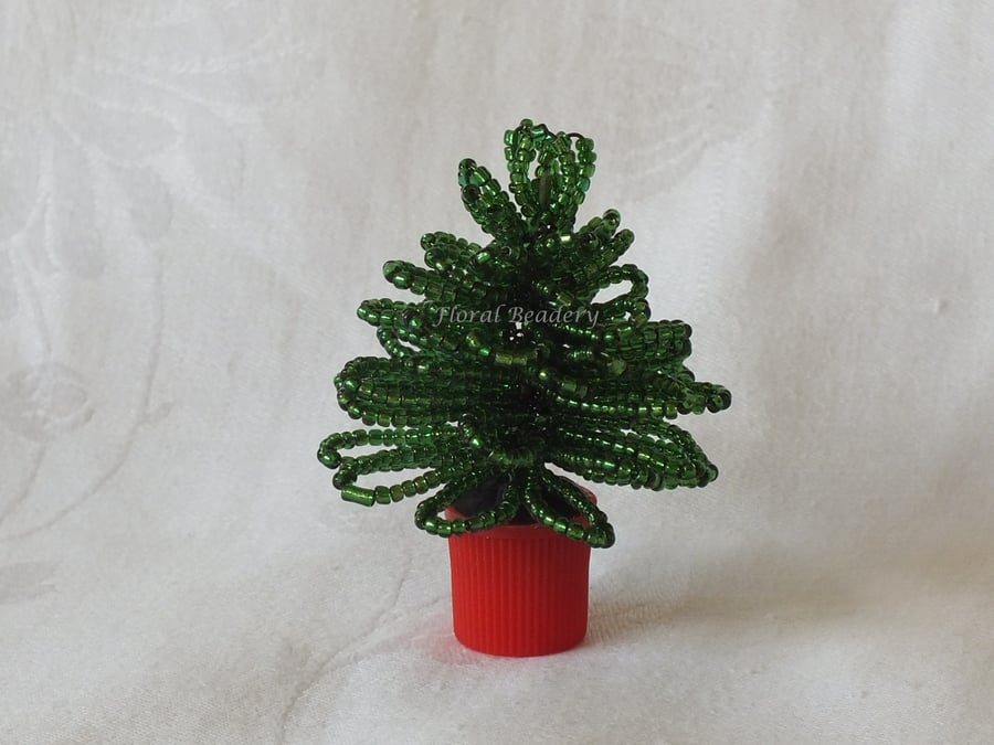 Miniature Green Christmas Tree