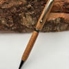 Unusual Exotic Wood Handmade Ballpoint Pen - Tanga Tanga Wood 