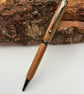 Unusual Exotic Wood Handmade Ballpoint Pen - Tanga Tanga Wood 