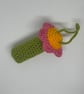 Handmade Nature inspired  crocheted Lip Balm holders - Image 3