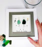 Personalised Sea Glass Friendship Picture, Custom Best Friend Keepsake - Image 2
