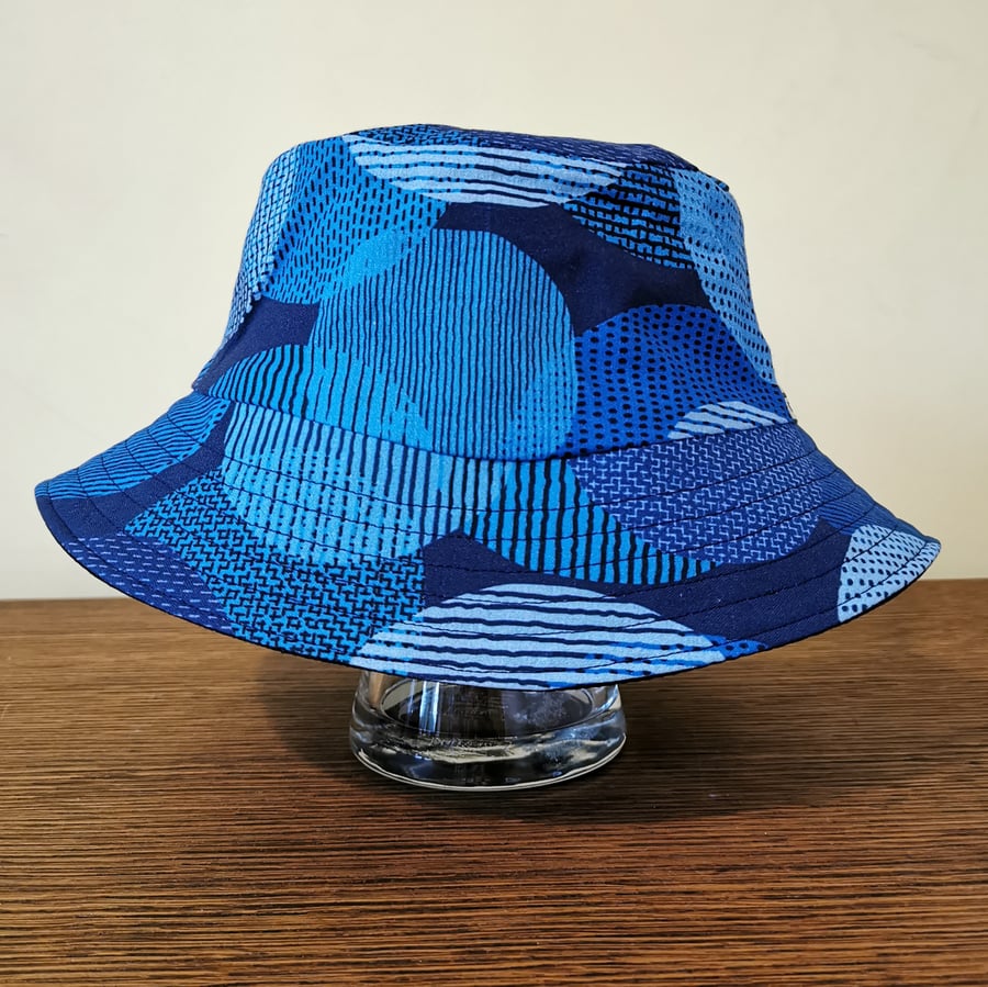 Up-cycled bucket hat