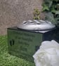 Granite Grave Plaque Memorial Marker Baby Grave Vase Pot Flower Holder - Image 2