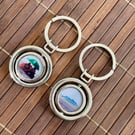 The Ark UK Double Sided Metal Keyrings