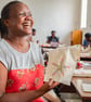 Embroidered Star created by Aprohade embroiderers in Rwanda - Image 3