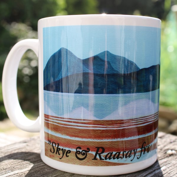 PERFECTLY IMPERFECT Skye & Raasay from Applecross Mug