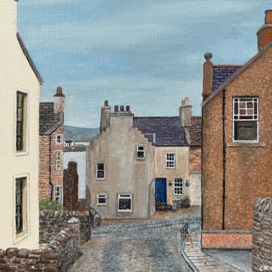 Stromness, Heading down Hellihole Original Art