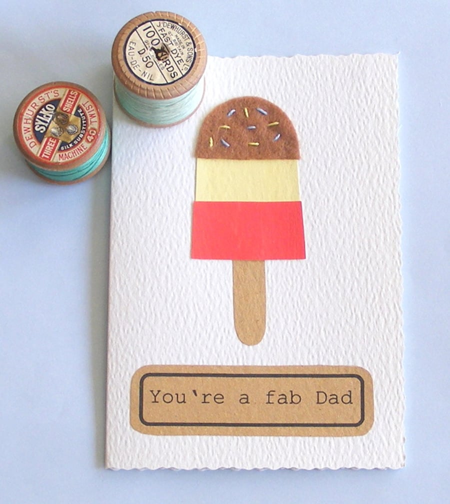 Handmade Fathers day card