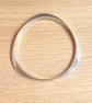 "Bloom" - Hand Forged Sterling Silver Bangle - Made to any size - Handmade - Image 9