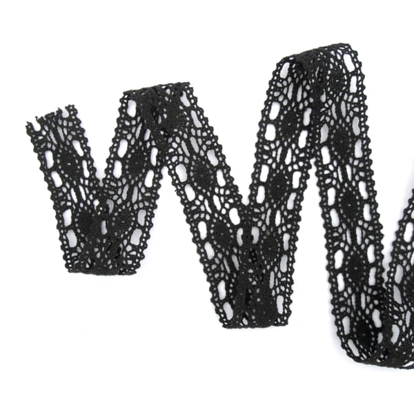 Black Lace - 1 metre