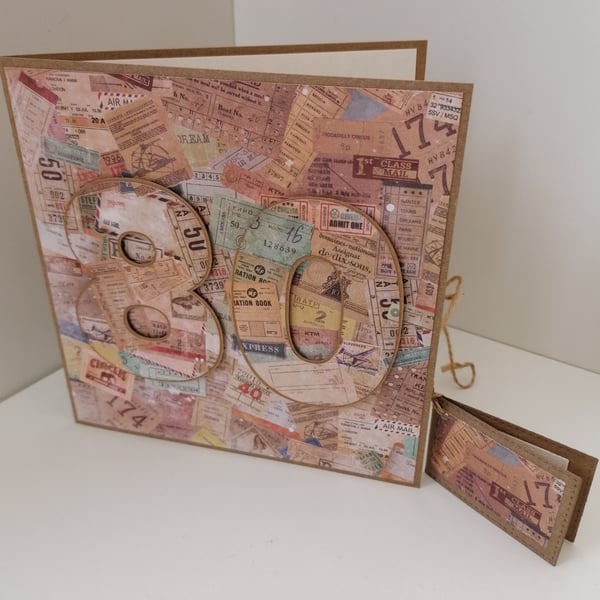 80th  Birthday Card