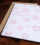 Happy Birthday Cherry Blossom - Greeting Card - Eco-friendly  - Image 4