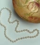 Very Pale Gold Freshwater Pearl Necklace - Image 7