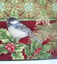 Birds patchwork cushion - Image 4