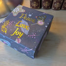 Christmas Gift Box - Peace Love Joy