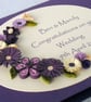 Quilling wedding card  - Image 1