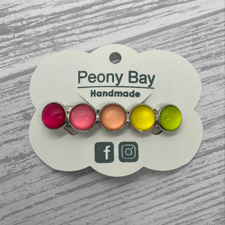 Women’s colourful barrette 