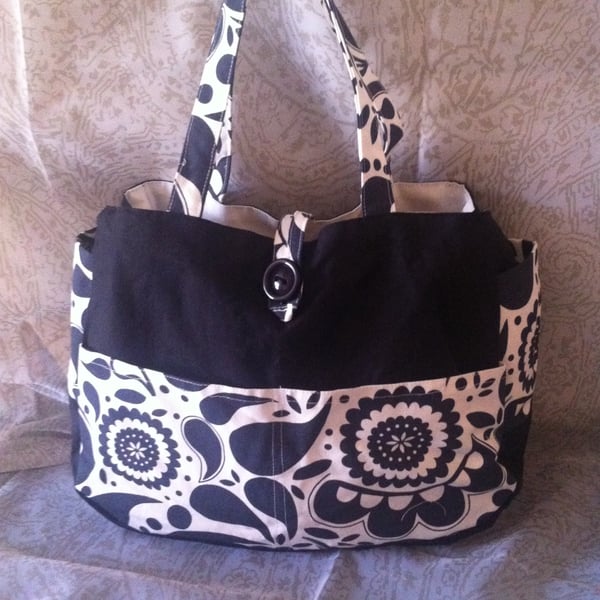 Monochrome Delight Handbag 