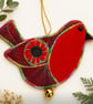 Robin hanging Decoration 