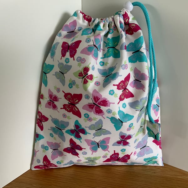 Drawstring Wash Bag, Toiletry Bag, Sponge Bag, Waterproof lining, Kids Wash bag