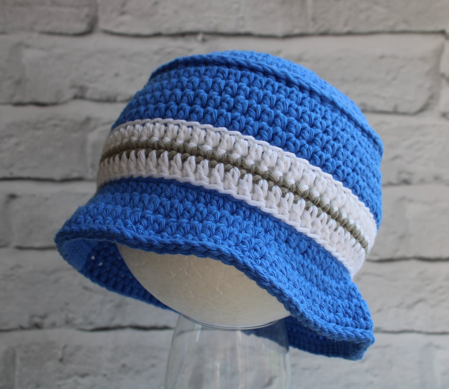 Sun Hat - 100% Cotton Sun Hat - Various Sizes from Baby to Toddler - Bucket Hat