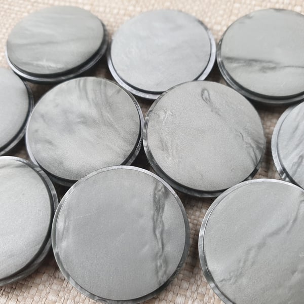 Very early polyester material 1950's 25mm (1") 40 ligne