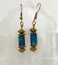 Apatite & Bronze Earrings - Image 5