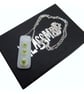 Handmade Fused Glass 'Green Hearts' Pendant. Silver Range! - Image 2