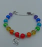 Bracelet and necklace beaded set - Image 4