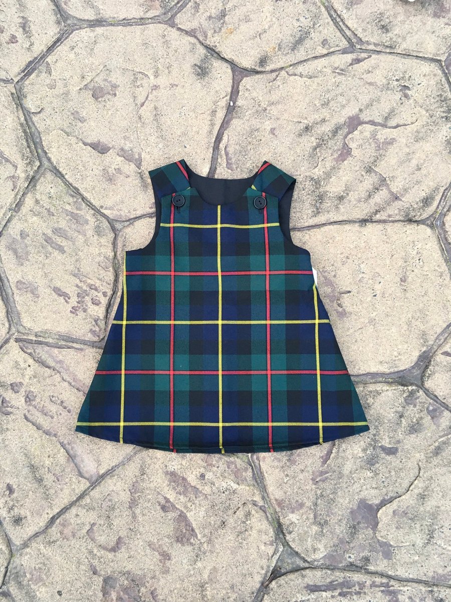 MacLeod Tartan Pinafore Dress