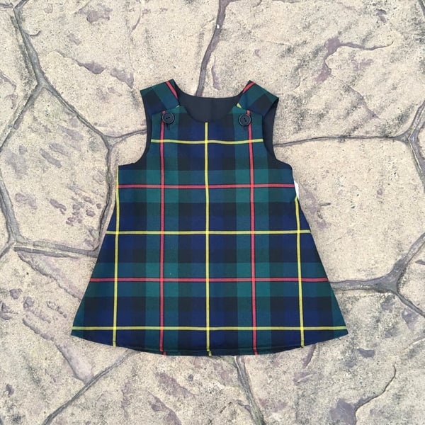 MacLeod Tartan Pinafore Dress