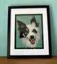  Needle felted Pet Portrait commission