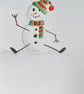Hand painted Personalised Christmas card - Image 2