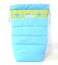 Handmade Patchwork Drawstring Project Bag - Image 3