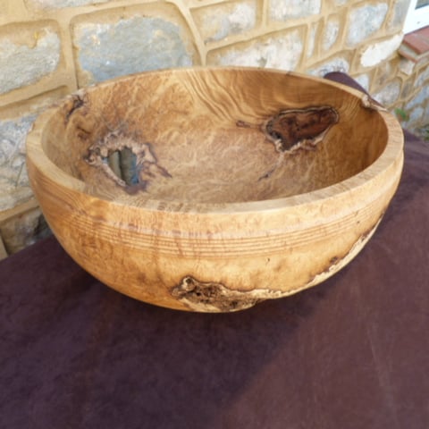 ACACIA  BURR  FRUIT  BOWL