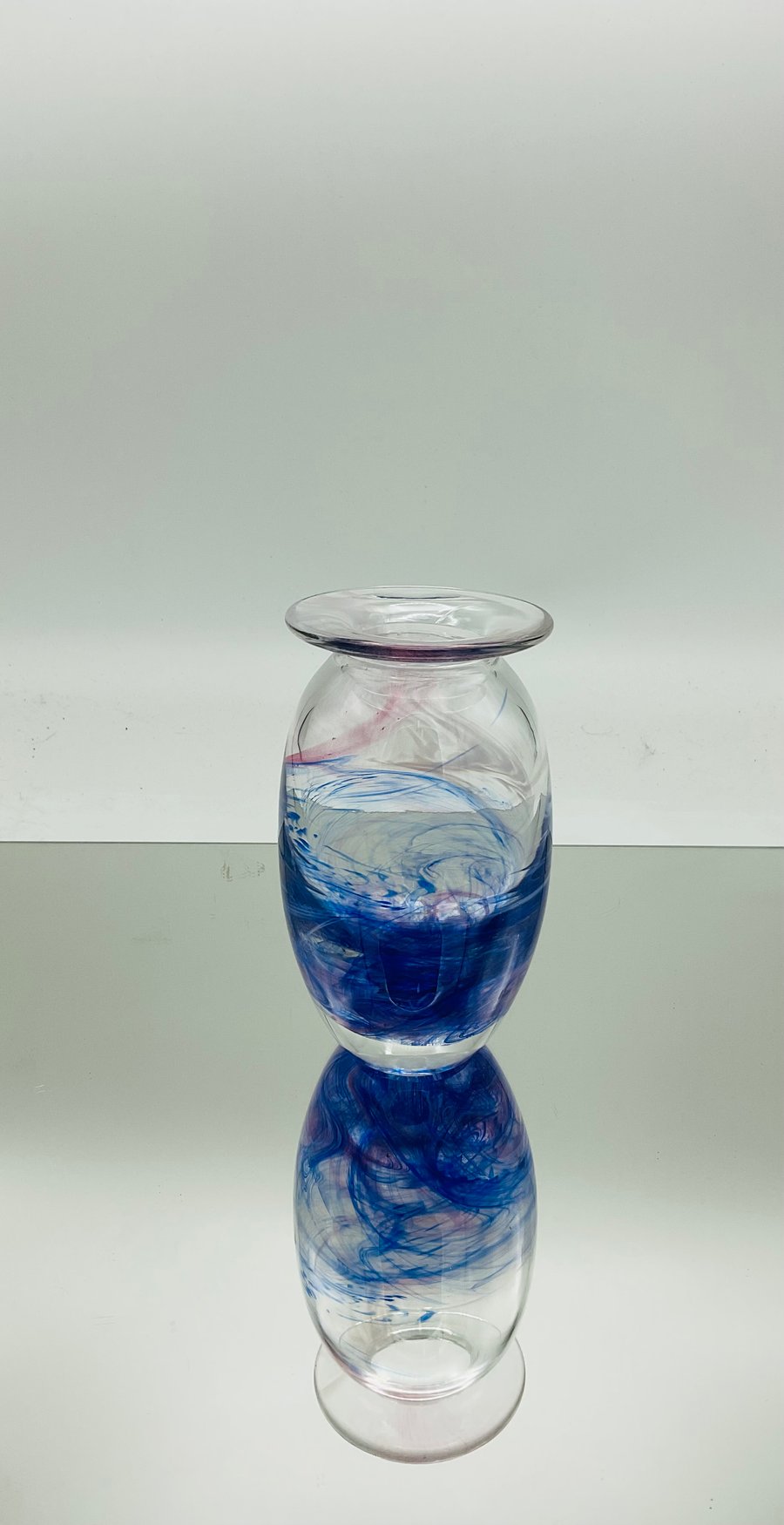 Blue with a Hint of Pink Tidal Posy