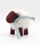 Winter Woolly Sheep - Handmade Needle Felted Decoration Birthday Christmas Gift - Image 9