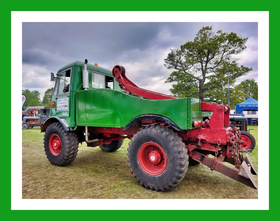  Vintage Truck Greeting Card A5