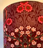 Raspberry Pink Blackthorn Sanderson Cottage Core Vintage Fabric Lampshade  - Image 7