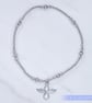 Sterling Silver Infinety Angel Bracelet Stretchy Handmade - Image 3