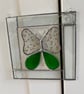 Stained Glass Butterfly Square - Image 2