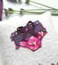 freehand embroidered lavender bag sachet hanging decoration  - Image 3