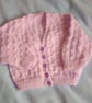 V Neck Basketweave Cardigan for a Baby, Baby Shower Gift, Custom Make - Image 8