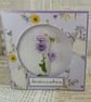 Pack of 2 floral get well soon and best wishes cards - Image 3