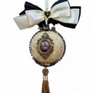 Hand-made "Magic of the Witch" Bauble – Dual-Sided Ornament