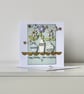 Special Order for Karen Barker - Handmade Blank Birthday Card