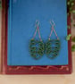 Laser Cut Monstera Earrings - Image 5