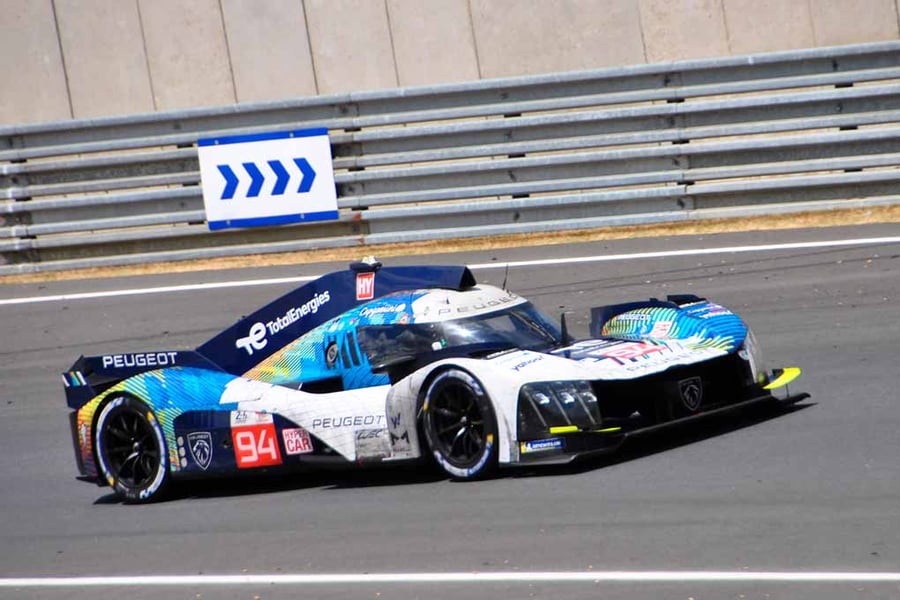 Peugeot 9X8 no94 24 Hours of Le Mans 2023 Photograph Print
