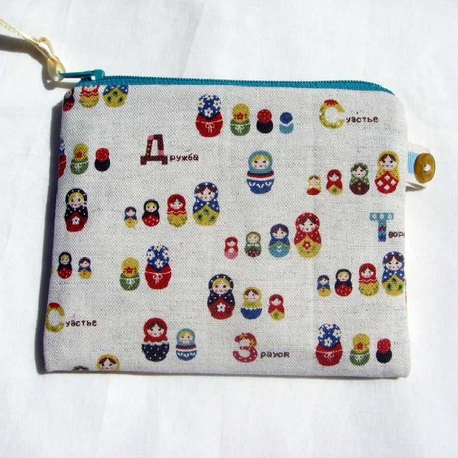 Russian Doll Coin Purse